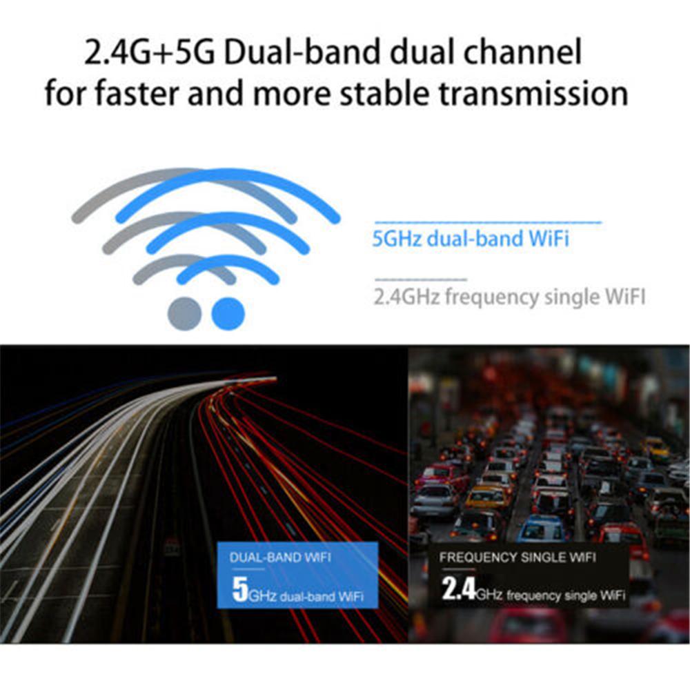Buy Computer Dual Band Networking 802.11 N AC 600 Mbps WiFi Adapter USB