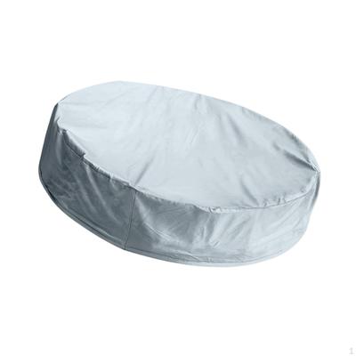 Round Pool Cover Canopy, Oxford Cloth Dustproof Waterproof Sandbox Protection