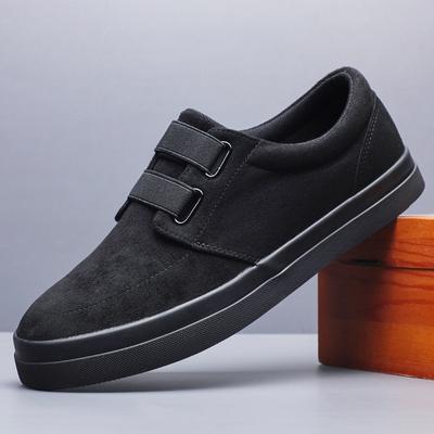 Herbst Neue Schuhe für Herren Freizeitschuhe Mode Canvas Flache Skateboard-Schuhe Coole Slipper