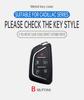 5 Bottons Zinc Alloy Auto Key Fob Cover Case Housing Fit For Cadillac Ct4 Ct4-V Ct5 C8 Corvette Lyriq - Key Ring Auto Accessories