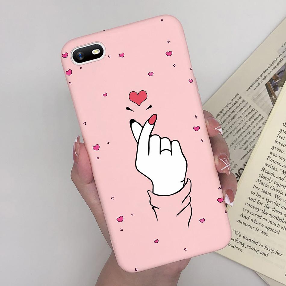 For OPPO A1K Phone Case Daisy Flower Heart Cover Silicone Soft Coque For oppo a1k RMX1941 A1K A1 k Oppo Realme C2 RealmeC2 Funda