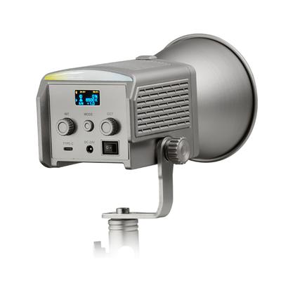 NiceFoto AR-600A Dvoubarevné přenosné LED video světlo 50W Fotografické doplňovací světlo 2700K-6500K COB