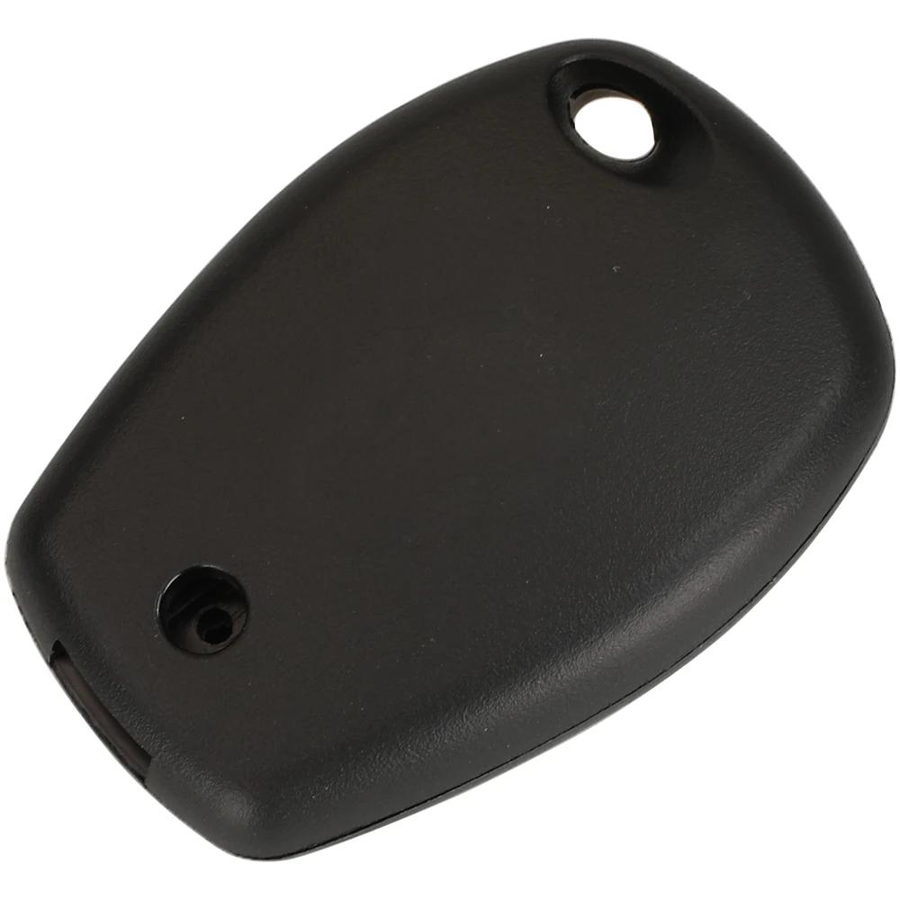 Jingyuqin 2 Button Key Fob Remote Shell Case Cover Uncut For Renault Duster Modus Clio 3 Twingo DACIA Logan Sandero