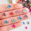 55 Stück Cartoon Harz Mini Bunte Kleine Fische Strass 3D Dekoration DIY Herstellung Geeignet Für Nagelkunst Und Schmuck A151