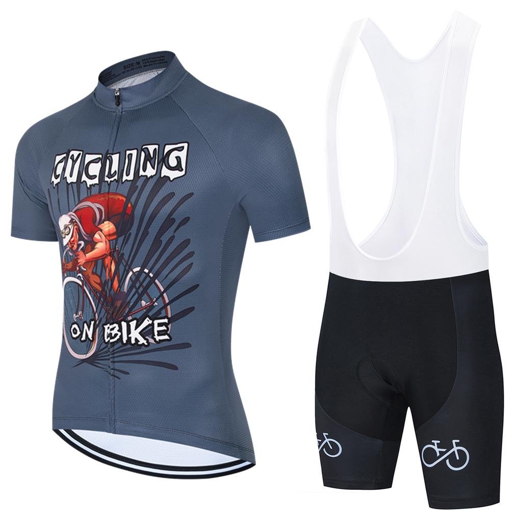 2026 Summer Breathable Sports Team Training Cycling Clothing Breathable Men Short Sleeve Mallot Ciclismo Hombre Verano Cycling Jersey Sets 2026