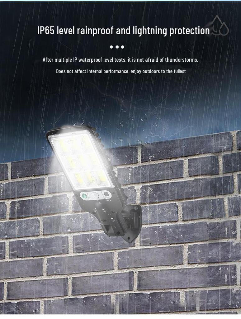 High-Power Solar Charged Outdoor Street Lamp