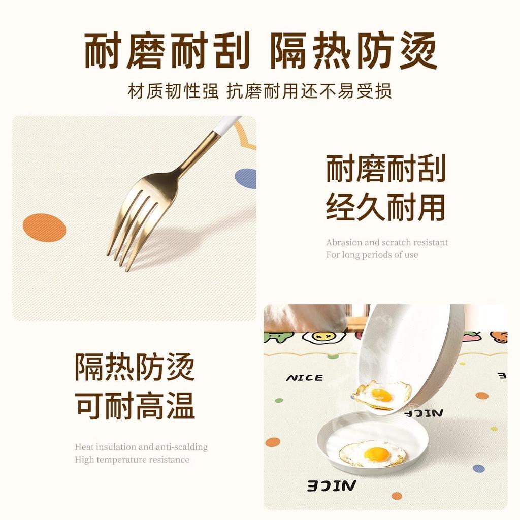 Cartoon Tablecloth Rectangular Dining Table Cloth Light Luxury High-End Tablecloth Coffee Table Cloth