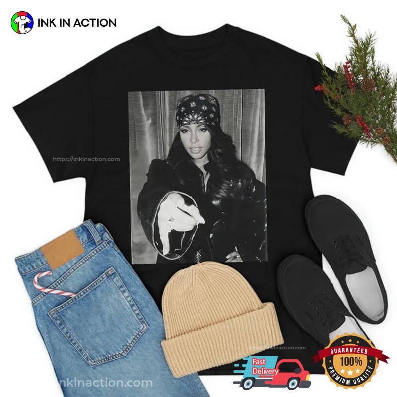 Rest In Peace Aaliyah Miss You Reprint Black Shirt All Size HH03619 Unisex T-Shirt XXL
