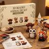 Kit de Animales con Cuentas 3D Arte Manual con Cuentas Set de Manualidades con Instrucciones Kit de Arte y Manualidades Creativas para Joyería para Adultos Principiantes