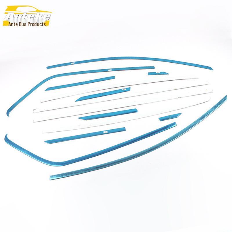 Ecosport Window Trim Protective Decorative Sticker - Anti-Scratch Bright Strip for Car Accessories