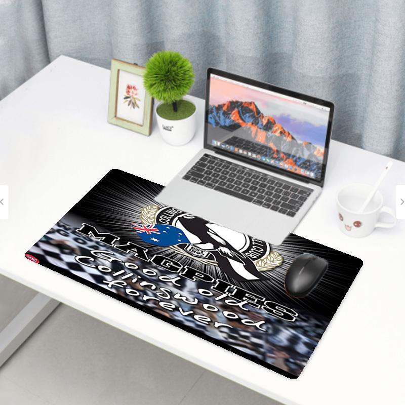 Football Club Print Mouse Pad, Anti‑Slip Desktop keyboard Mat, for PC Laptop Gaming Working Daily Use, Cool Festival Surprise Gift