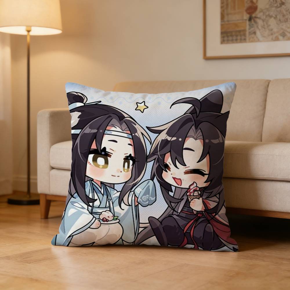 The Fantasy Mo Dao Zu Shi Pillow Case Pattern Printed Pillowcase For Living Room Sofa Cushion Cover