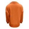 Women's V-neck Button-down Knit Color Loose Pullover Long-sleeved Top