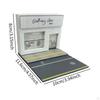 1/64 Diorama Display Parking Lot with Light Car Model Storage Ornament Miniature