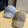 Korean-style High-quality College-style Lettered Soft-top Baseball Cap for Men and Women, Suitable for Large Head Sizes, Street Fashion, Student Sun