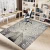 1PC peacock white Extra Large Non Slip Floor carpet, Office, family, bedroom, Studio   Large Area Rug Indoor Rugs, , Vibrant Colors