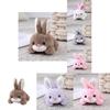Creative Cute Plush Rabbit Keychain Stylish Unique Bag Charm Delicate Adorable Couple Gift