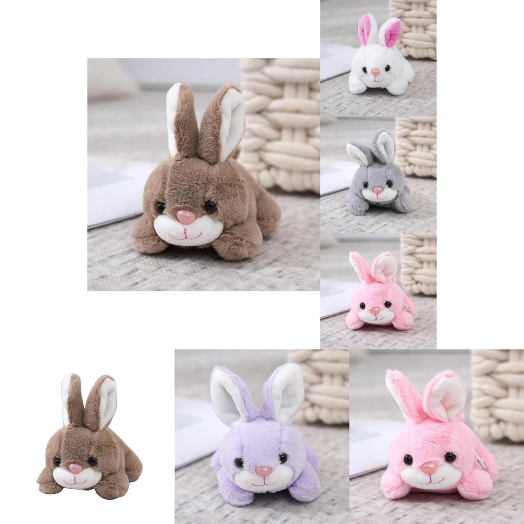 Creative Cute Plush Rabbit Keychain Stylish Unique Bag Charm Delicate Adorable Couple Gift