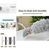 Household Dusting Feather Duster With Extendable Rod For Home Office And Cleaning Use