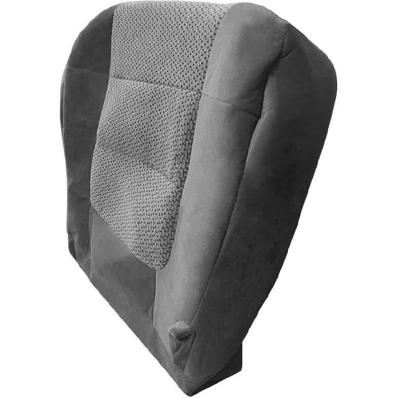 Driver Side Bottom Replacement Cloth Seat Cover Gray Compatible with Ford F150 XLT 2001 2002 2003