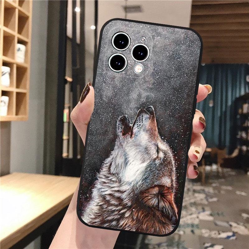 

Phone Case For iphone 17 Pro Max 17 Pro Air 16 15 14 13 Pro Max 15 16 Pro 15Plus Wolf Dog Cat Lion Tiger Animal iPhone 13Pro