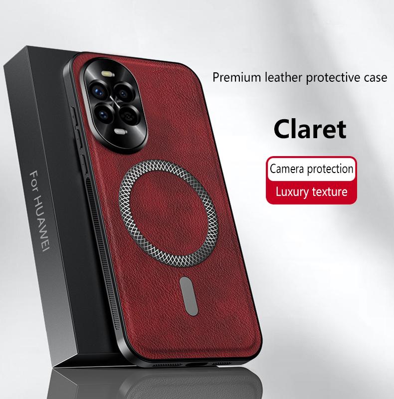 For Huawei Nova 13 13 Pro  leather full-cover magnetic waterproof shockproof fingerprint phone case