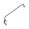 Deck Hooks Hanger for Railing Hanging Bird Feeder Iron Multipurpose Solid Rod for Bird Feeders Planters Suet Baskets Shepherds