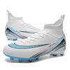 New foreign trade high-top football shoes adult AG long nails TF broken nails lawn training shoes football men and women