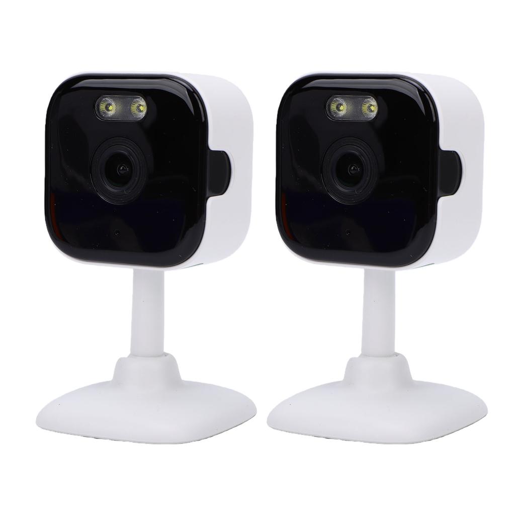 2PCS 2K HD Home Security Camera 3MP Indoor Camera with Dual Band WiFi 2.4G 5G Two Way Audio PIR Motion Detection