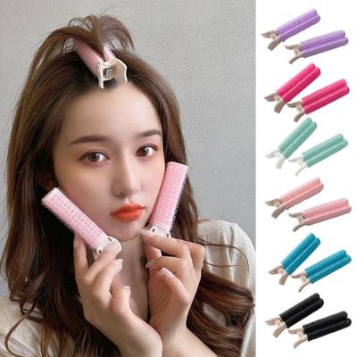 2 Pcs Hair Volumizing Clips Heatless Seamless Instant Increase Hair Volume DIY Puffy Hair Non-electric Hair Curlers Hair Styling Tool