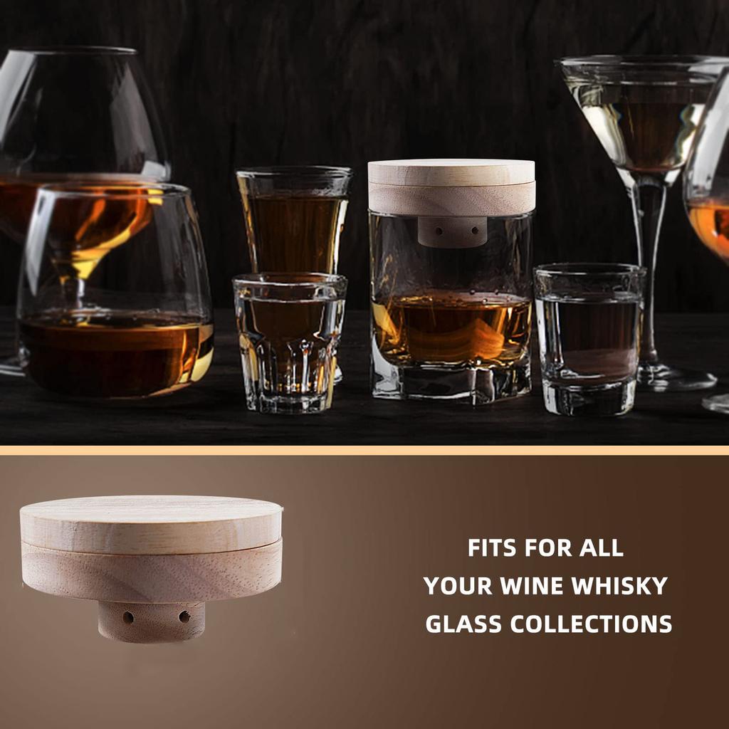 Cocktail Smoker Kit with Wood Chips for Infuse Cocktail Whiskey Wine Meat Salad Cheese and BBQ Flavor Drink Old Fashioned Smoker