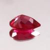 AAA 9x7 MM Flawless Blood Red Ruby Pear Cut Loose Gemstone Mozambique
