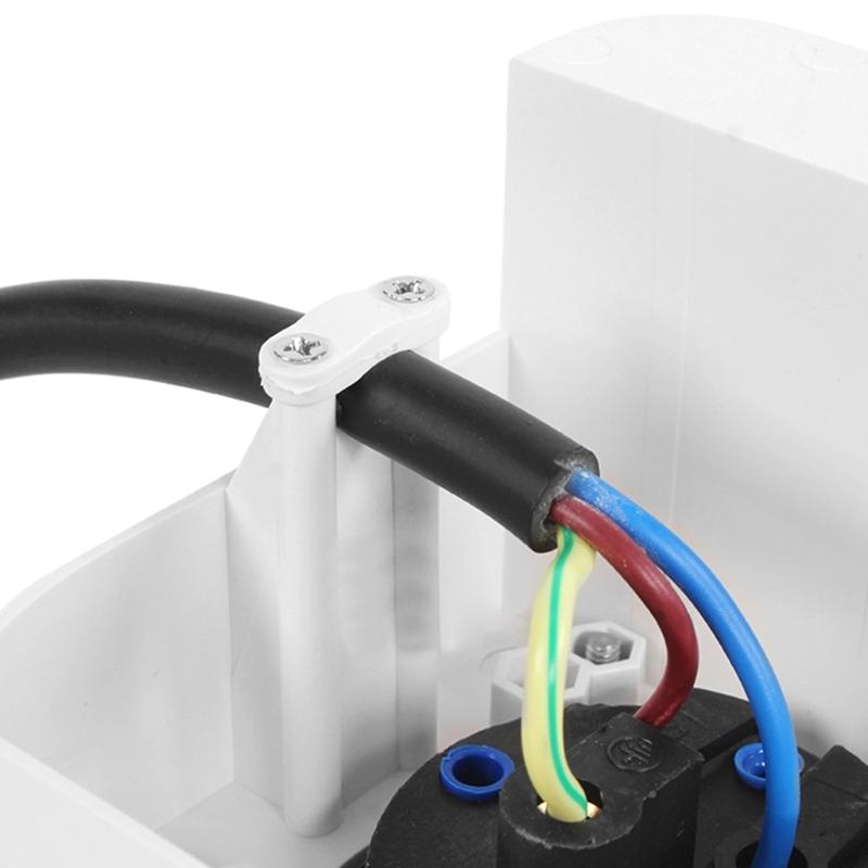 RV Generator Power Adapter 16AMP 3Pin 220V-250V Flush Hook Up Socket