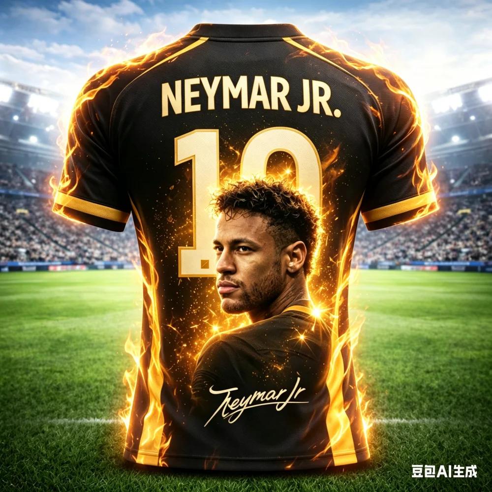 Summer Hot Sale Neymar 3D Printed Soccer Fan T Shirt Kids Casual Football Match Training Breathable Sports Jersey Clothing Top