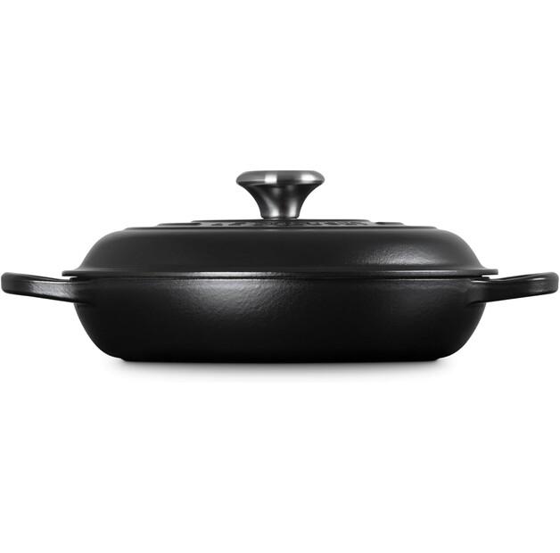Кастрюля Le Creuset gourmet professional 26cm 2.2l black matt (21180260002430)