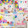 Colorful Six Seven Party Decor Ice Cream Theme 67 Honeycomb Ornaments  Birthday Party