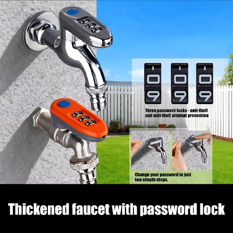 Cold Weather Resistant Faucet Not Theft Mechanism Pressure Output Water Spigot Suitable for Gardening Laundry Use