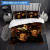 Super-natural Darkness Deliverance 3pcs Bedding set,Ideal for Bedroom, Dormitory,Including Duvet Cover And 2pcs Pillowcases,Fan Gifts