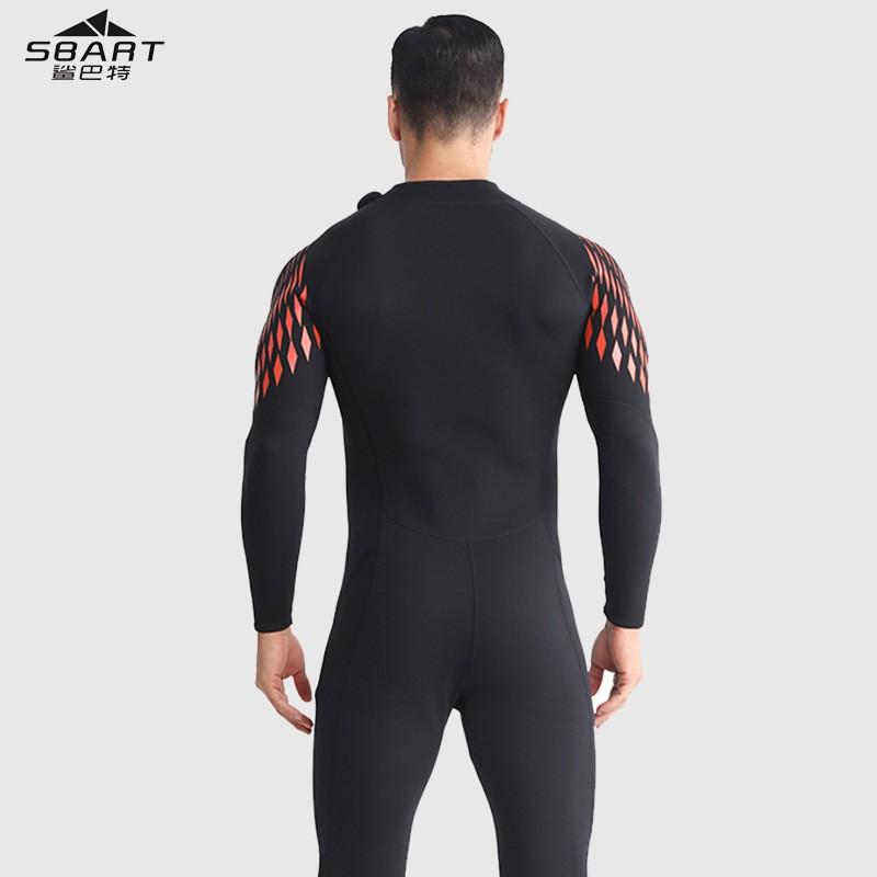 Diving Wetsuit Men Winter Thermal Full Body Surfing Snorkeling