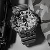 CASIO Men Liquid Crystal/Analog Dual Display Series Gray Watch GA-700CM-8A GA-700CM-8A