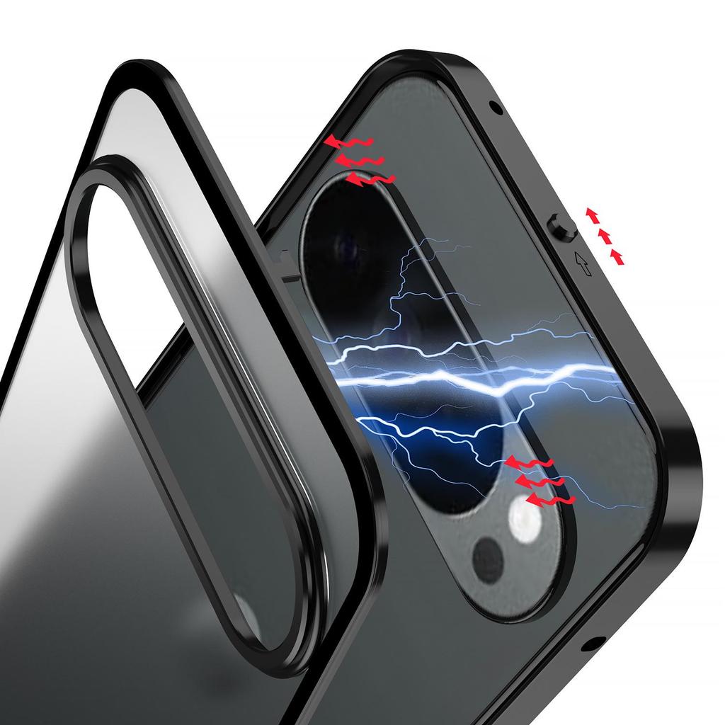 Google Pixel 10 Series Snap-Button Metal Frame Phone Case