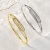 Light Luxury, Fashionable, Hollow Stainless Steel, High-end, Versatile and Versatile Titanium Steel