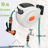 Automatic Retractable Garden & Car Wash Hose Reel with High-Pressure Water Gun