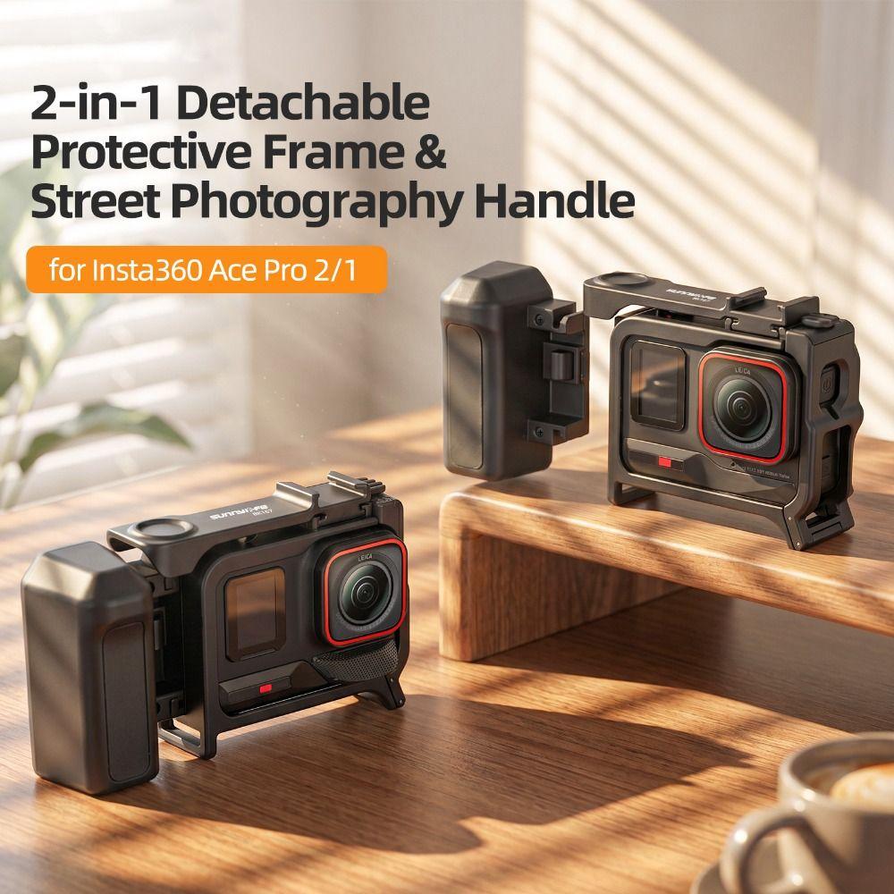 Kit de Empuñadura Street para Fotografía de Liberación Rápida para Accesorios de Cámara de Acción Insta360 Ace Pro 2/Ace Pro