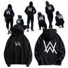 Alan Walker Stil Herren DJ Hoodie Set mit Maske - Trendiges Dreiteiliges Frühjahrs-/Herbst-Set