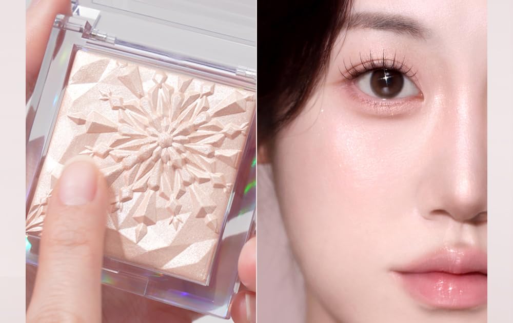 CLIO Prism Highlighter 06 Ruby Powder Pearlescent Face Illuminator Korean K-Beauty Makeup Radiant Glow Cosmetic