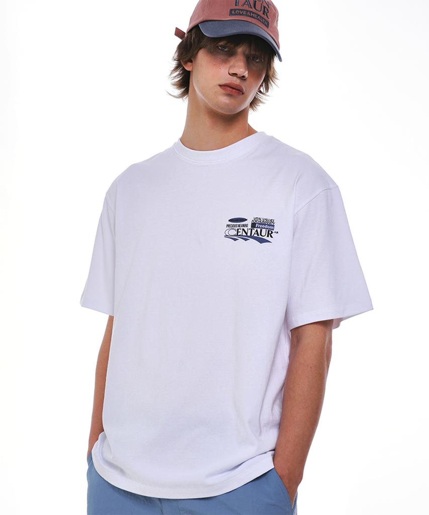 CENTAUR.KR Centaur Freedom T-Shirt_White