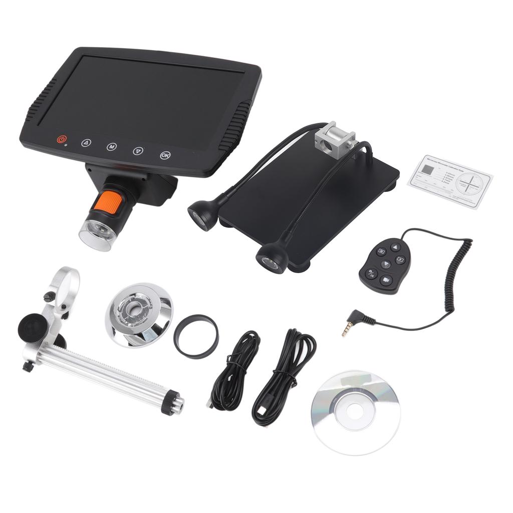 9 Inch LCD Large Screen Digital Microscope with LED Fill Light 1000X Magnification Electronic