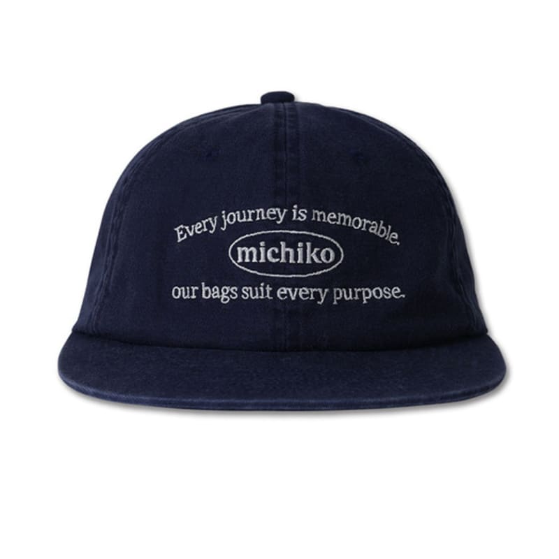 Michikolondon WASHED COTTON CAMP CAP NAVY