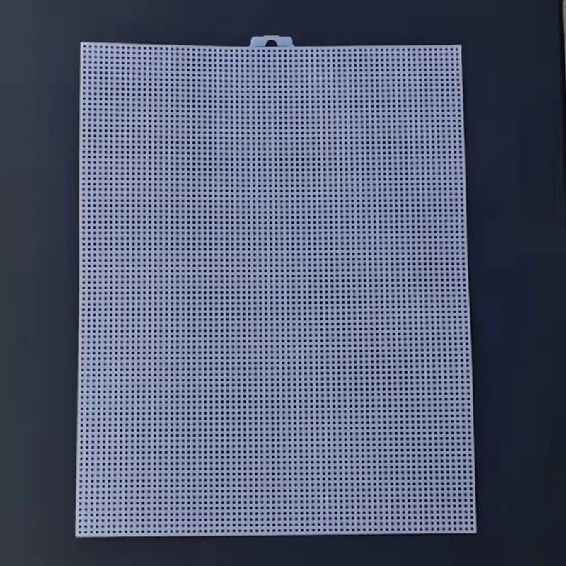 Plastic Sheets 14Count Plastic Mesh Fabric Plastic Cross Stitch Canvas Eye Mesh For Embroidery DIY Handicraft Knit